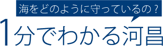 1分でわかる河昌